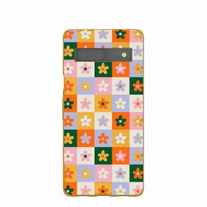 Google Pixel 7a | Honey Flower Tiles Google Pixel 7a Case