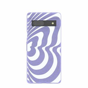 Google Pixel 7a | Lavender Flutter Right Google Pixel 7a Case