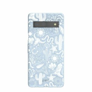 Google Pixel 7a | Powder Blue Coastal Rodeo Google Pixel 7a Case