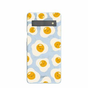 Google Pixel 7a | Powder Blue Sunny Side Up Google Pixel 7a Case