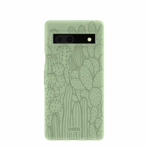 Google Pixel 7a | Sage Green Cacti Google Pixel 7a Case