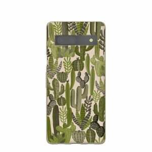 Google Pixel 7a | Seashell Succulent Cacti Google Pixel 7a Case