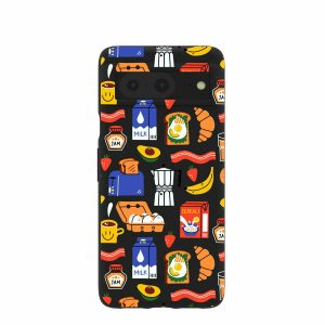 Google Pixel 8 | Black Breakfast Time Google Pixel 8 Case