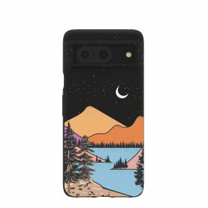 Google Pixel 8 | Black Night Trails Google Pixel 8 Case