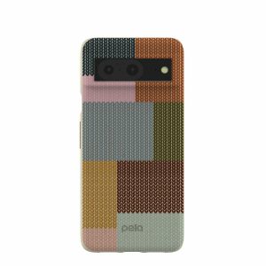 Google Pixel 8 | London Fog Knitted Patchwork Google Pixel 8 Case