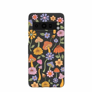 Google Pixel 8 Pro | Black Midnight Shrooms Google Pixel 8 Pro Case