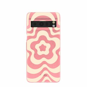 Google Pixel 8 Pro | Bubblegum Pink Morning Flower Google Pixel 8 Pro Case