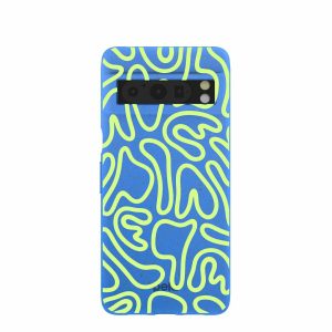 Google Pixel 8 Pro | Electric Blue Dizzy Dreams Google Pixel 8 Pro Case