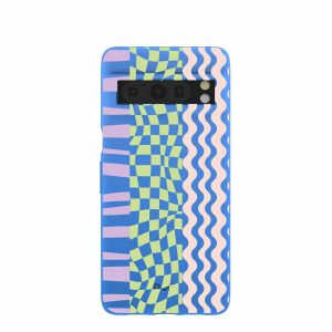 Google Pixel 8 Pro | Electric Blue Mixed Up Google Pixel 8 Pro Case