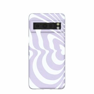 Google Pixel 8 Pro | Lavender Flutter Left Google Pixel 8 Pro Case