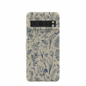 Google Pixel 8 Pro | London Fog Indigo Bouquet Google Pixel 8 Pro Case