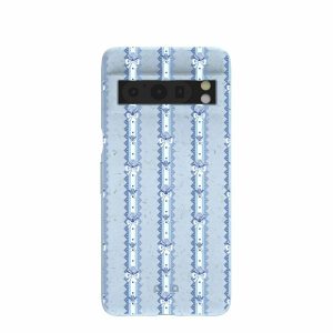 Google Pixel 8 Pro | Powder Blue Bows and Blossoms Google Pixel 8 Pro Case