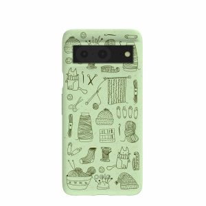 Google Pixel 8 | Sage Green Knit Nook Google Pixel 8 Case