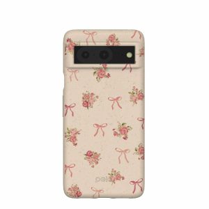 Google Pixel 8 | Seashell Roses and Bows Google Pixel 8 Case