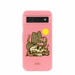 Google Pixel 8a | Bubblegum Pink Snakebite Google Pixel 8a Case