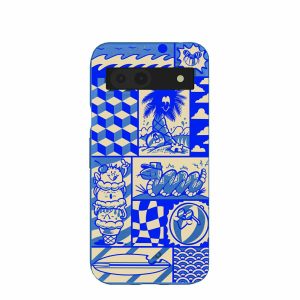 Google Pixel 8a | Electric Blue Summer Blues Google Pixel 8a Case