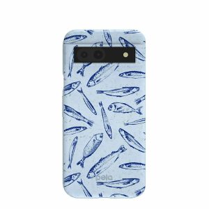 Google Pixel 8a | Powder Blue Fishery Google Pixel 8a Case