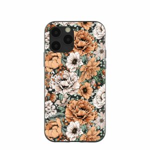 iPhone 11 Pro | Black Peachy Peonies iPhone 11 Pro Case