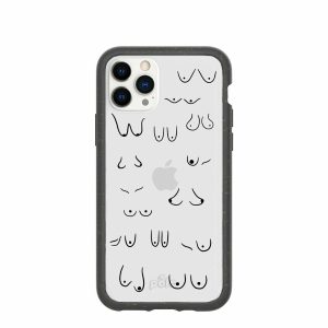 iPhone 11 Pro | Clear Sister iPhone 11 Pro Case With Black Ridge