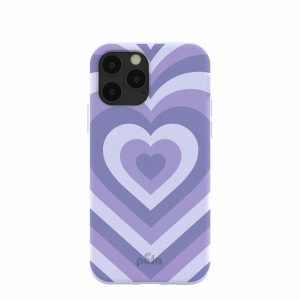 iPhone 11 Pro | Lavender Power Hearts iPhone 11 Pro Case