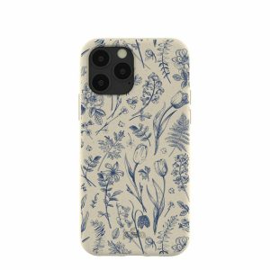 iPhone 11 Pro | London Fog Indigo Bouquet iPhone 11 Pro Case