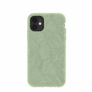 iPhone 11 | Sage Green Lushy Leaves iPhone 11 Case