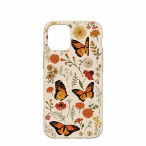 iPhone 12 Mini | Seashell Monarch Butterfly iPhone 12 Mini Case