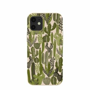 iPhone 12 Mini | Seashell Succulent Cacti iPhone 12 Mini Case