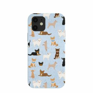 iPhone 12 | Powder Blue Chihuahua Charms iPhone 12/ iPhone 12 Pro Case