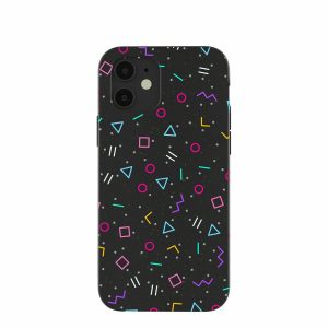 iPhone 12 Pro | Black Neon Nostalgia iPhone 12/ iPhone 12 Pro Case