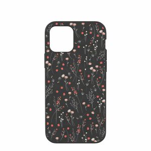 iPhone 12 Pro | Black Night Garden iPhone 12/ iPhone 12 Pro Case