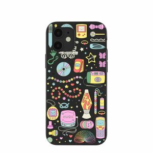 iPhone 12 Pro | Black Nostalgic Charms iPhone 12/ iPhone 12 Pro Case