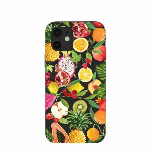 iPhone 12 Pro | Black Tutti Frutti iPhone 12/ iPhone 12 Pro Case