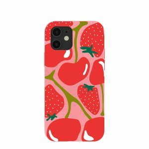 iPhone 12 Pro | Bubblegum Pink Cherry Berry iPhone 12/ iPhone 12 Pro Case