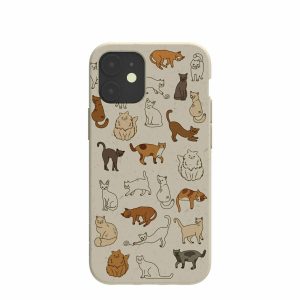 iPhone 12 Pro | London Fog Kitty Cats iPhone 12/ iPhone 12 Pro Case