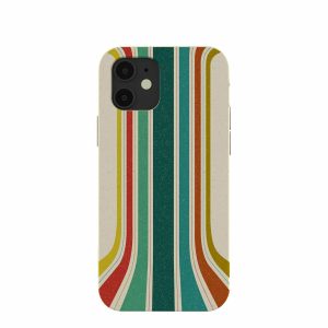 iPhone 12 Pro | London Fog Retro Lines iPhone 12/ iPhone 12 Pro Case