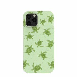 iPhone 12 Pro Max | Sage Green Tiny Turtles iPhone 12 Pro Max Case