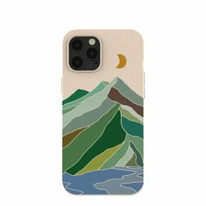 iPhone 12 Pro Max | Seashell Mountain Sketch iPhone 12 Pro Max Case