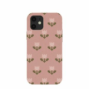 iPhone 12 Pro | Seashell Tulip Knit iPhone 12/ iPhone 12 Pro Case