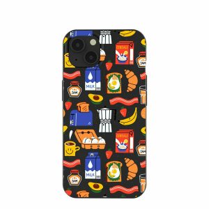 iPhone 13 | Black Breakfast Time iPhone 13 Case