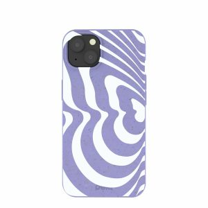 iPhone 13 | Lavender Flutter Left iPhone 13 Case