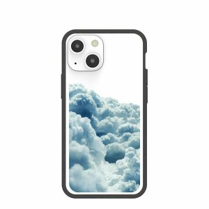 iPhone 13 Mini | Clear Above the Clouds iPhone 13 Mini Case With Black Ridge