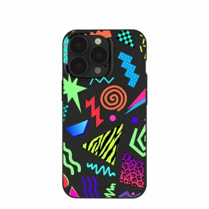 iPhone 13 Pro | Black Neon Blast iPhone 13 Pro Case