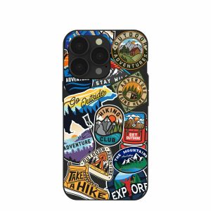 iPhone 13 Pro | Black Trail Stickers iPhone 13 Pro Case