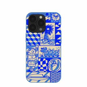 iPhone 13 Pro | Electric Blue Summer Blues iPhone 13 Pro Case