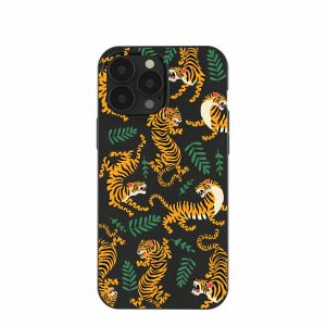 iPhone 13 Pro Max | Black Playful Tigers iPhone 13 Pro Max Case