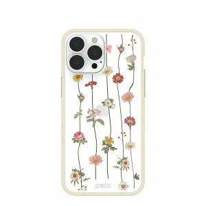 iPhone 13 Pro Max | Clear Floral Vines iPhone 13 Pro Max Case With London Fog Ridge