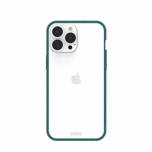 iPhone 13 Pro Max | Clear iPhone 13 Pro Max Case with Green Ridge