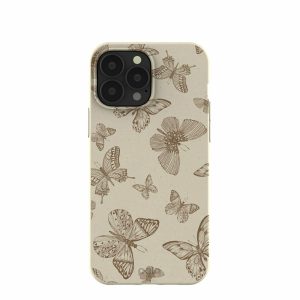 iPhone 13 Pro Max | London Fog Delicate Flutters iPhone 13 Pro Max Case