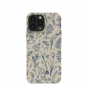 iPhone 13 Pro Max | London Fog Indigo Bouquet iPhone 13 Pro Max Case